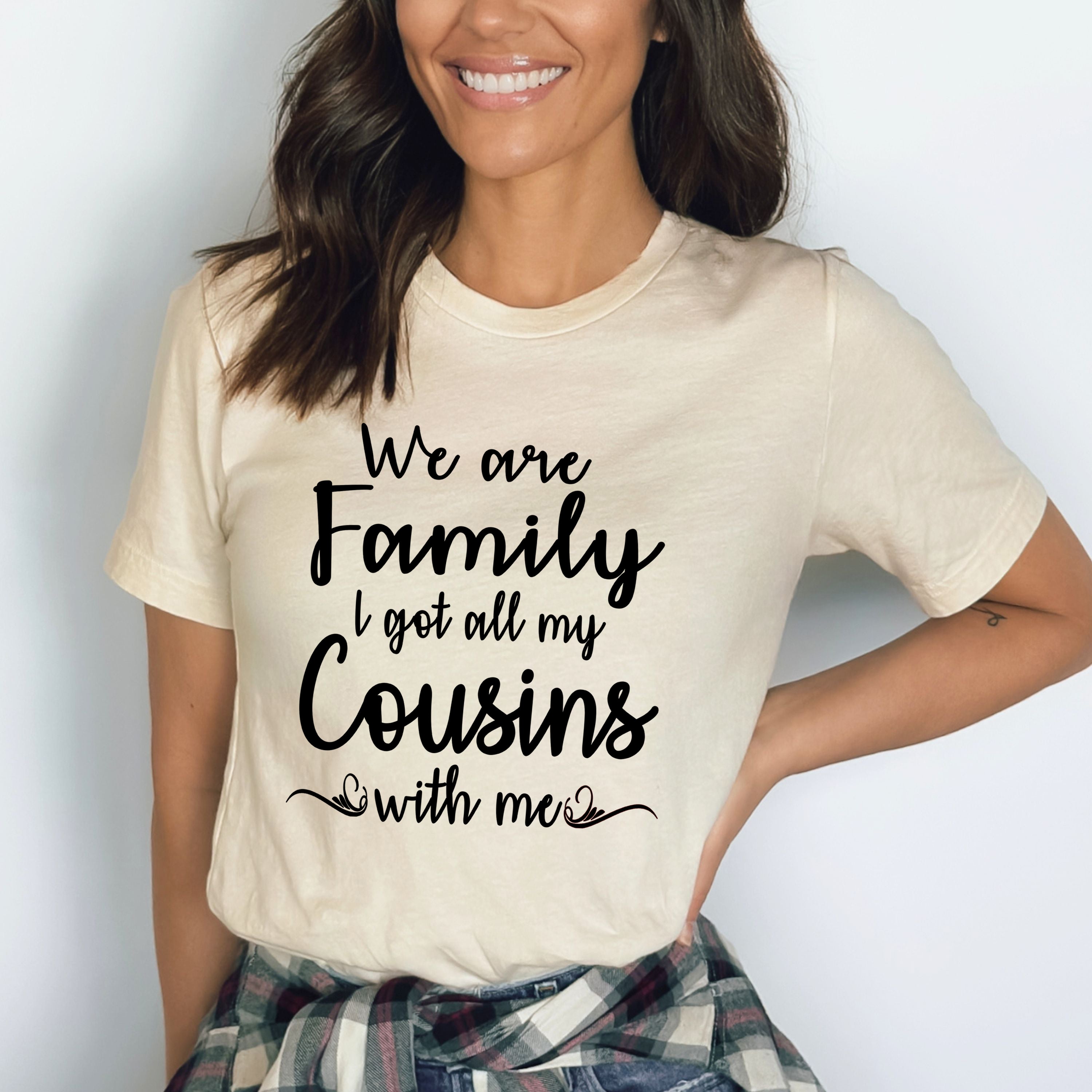 'We are family"-Bella Canvas T-Shirt