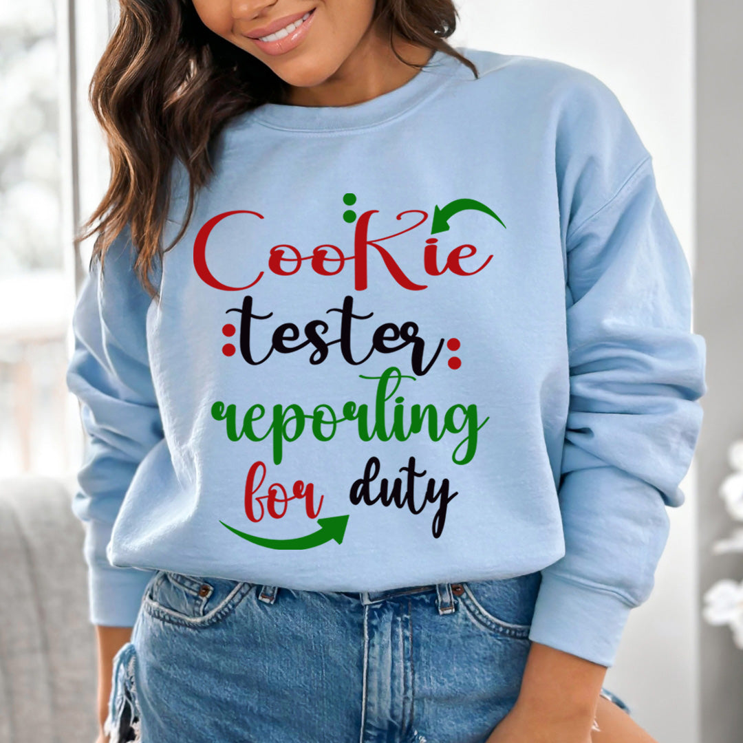 Cookie Tester Reporting For Duty - Sweatshirt & Hoodie