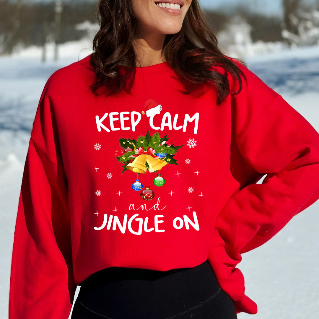 Keep Calm And Jingle On - Sweatshirt & Hoodie