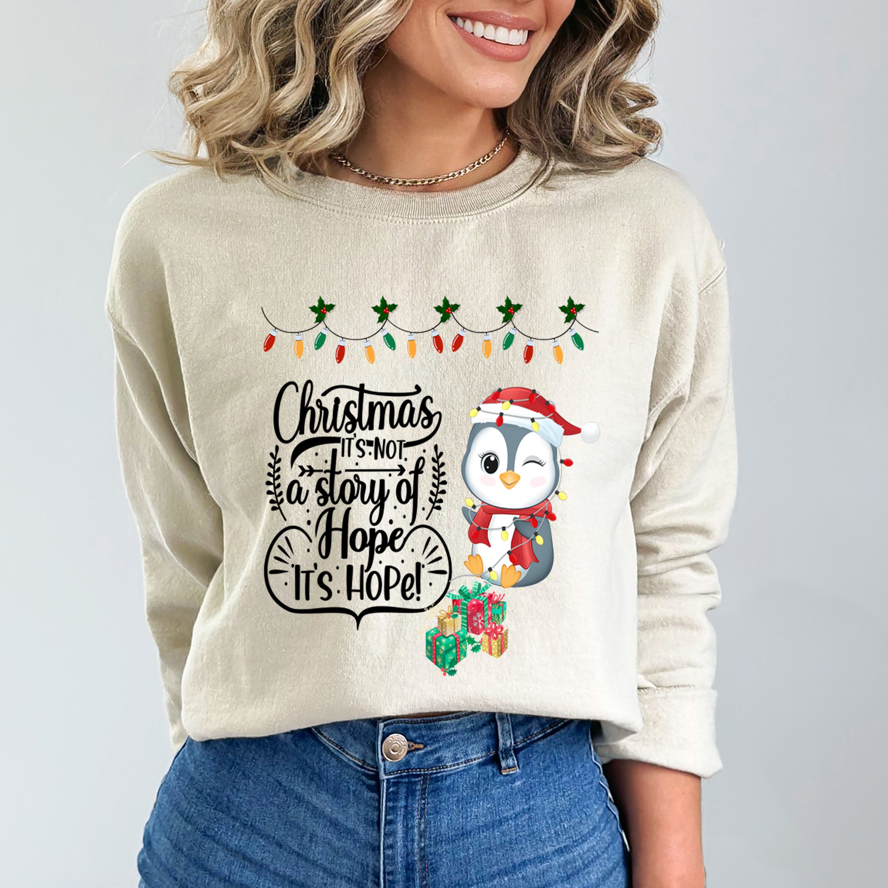 Christmas It's Not A Story Of Hope - Sweatshirt & Hoodie