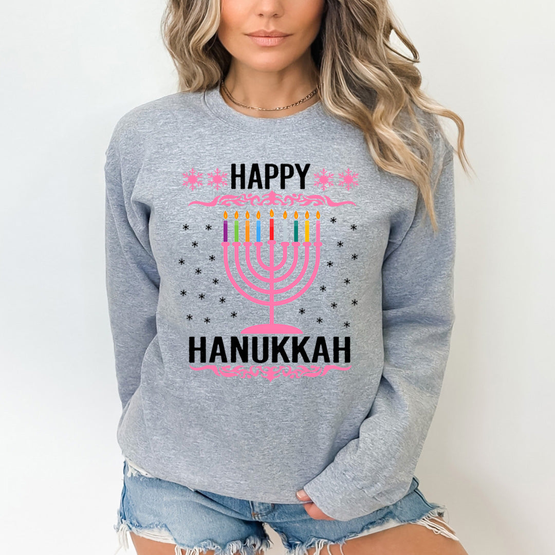 Happy Hanukkah - Sweatshirt & Hoodie