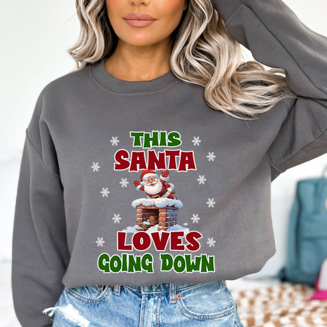 Santa Loves Going Down  - Sweatshirt & Hoodie