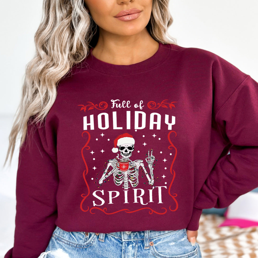 Full Of Holiday Spirit (New) - Sweatshirt & Hoodie