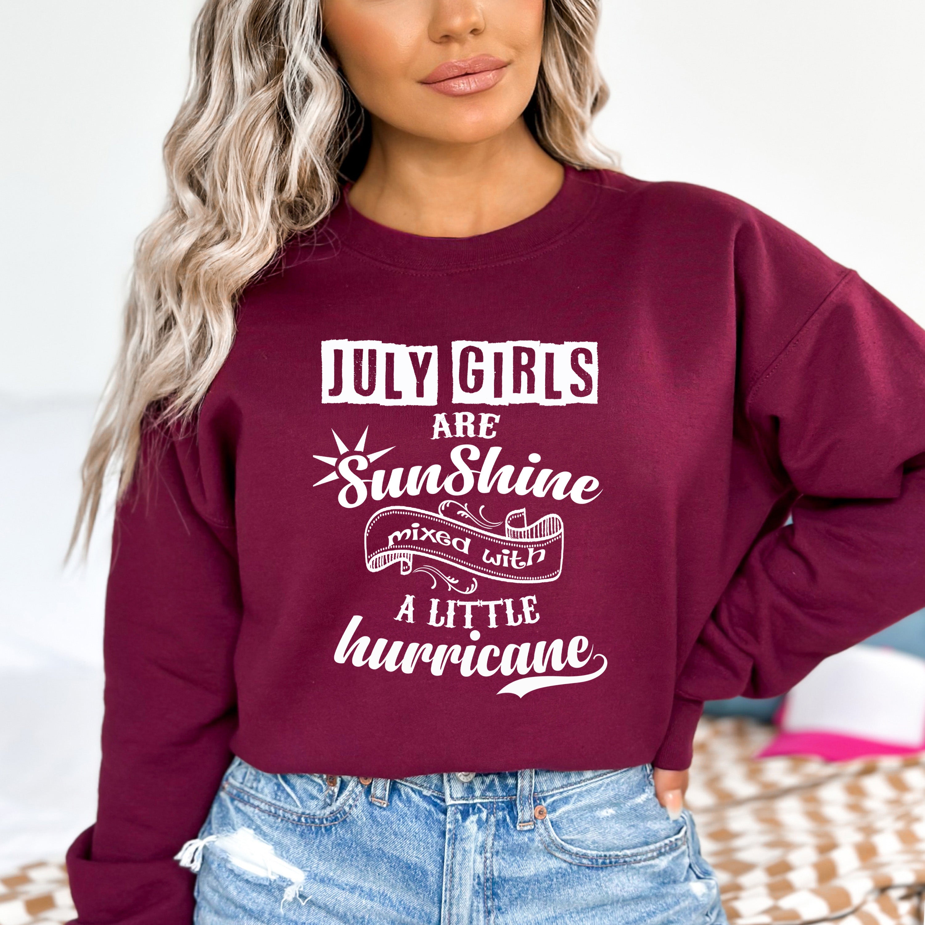 July Girls Are Sunshine - Sweatshirt & Hoodie