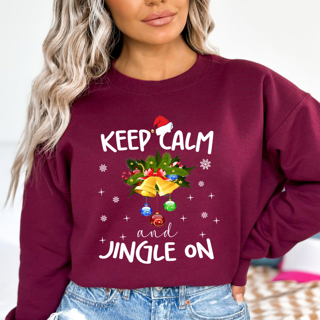 Keep Calm And Jingle On - Sweatshirt & Hoodie