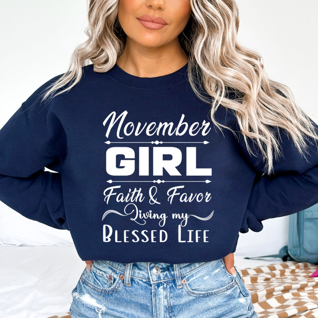 November Girl Faith & Favor - Sweatshirt & Hoodie