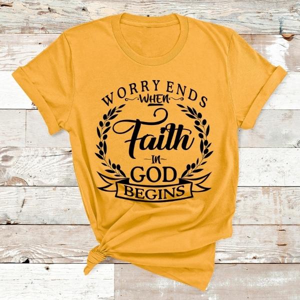"FAITH IN GOD BEGINS"