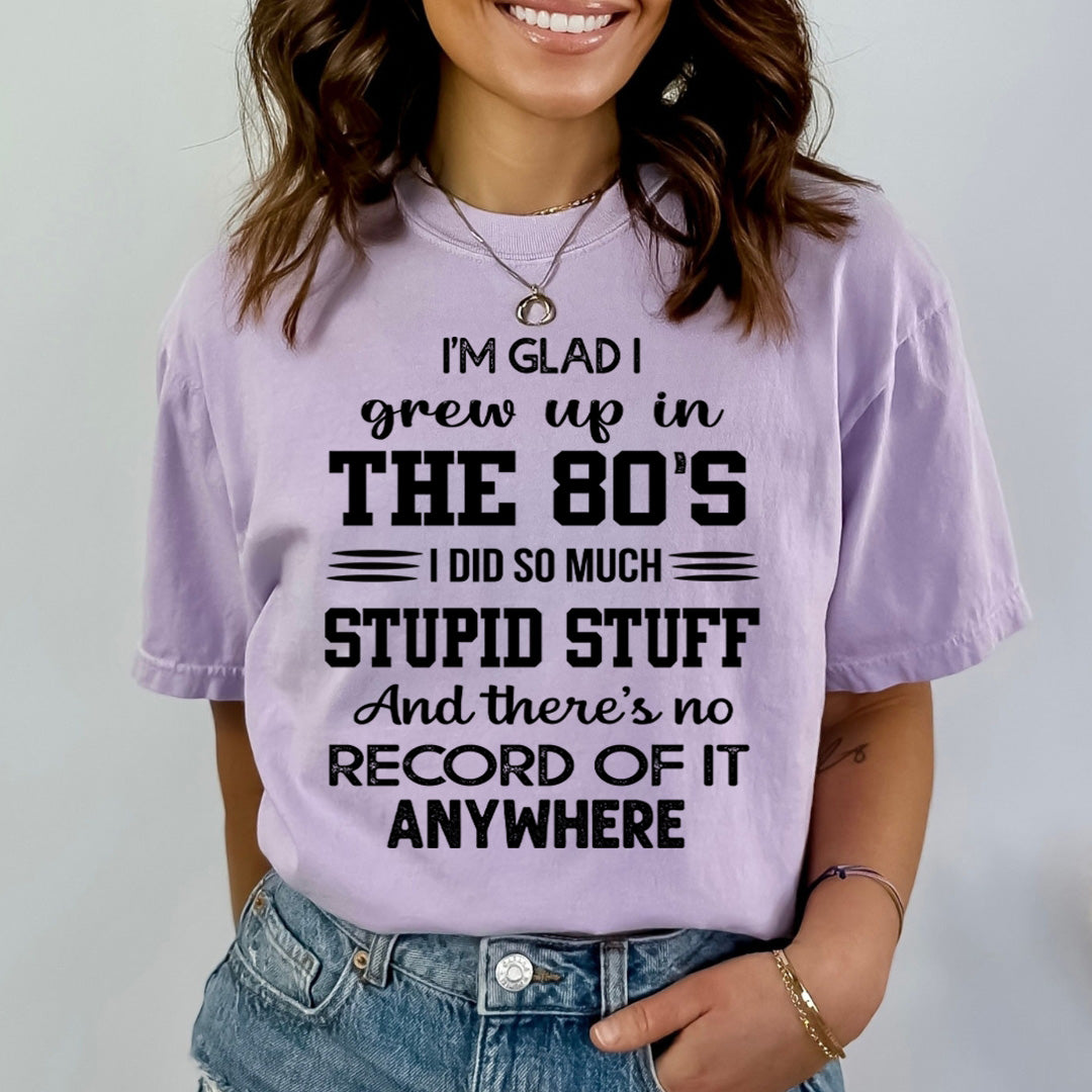 I Grew Up In The 80's  - Bella canvas