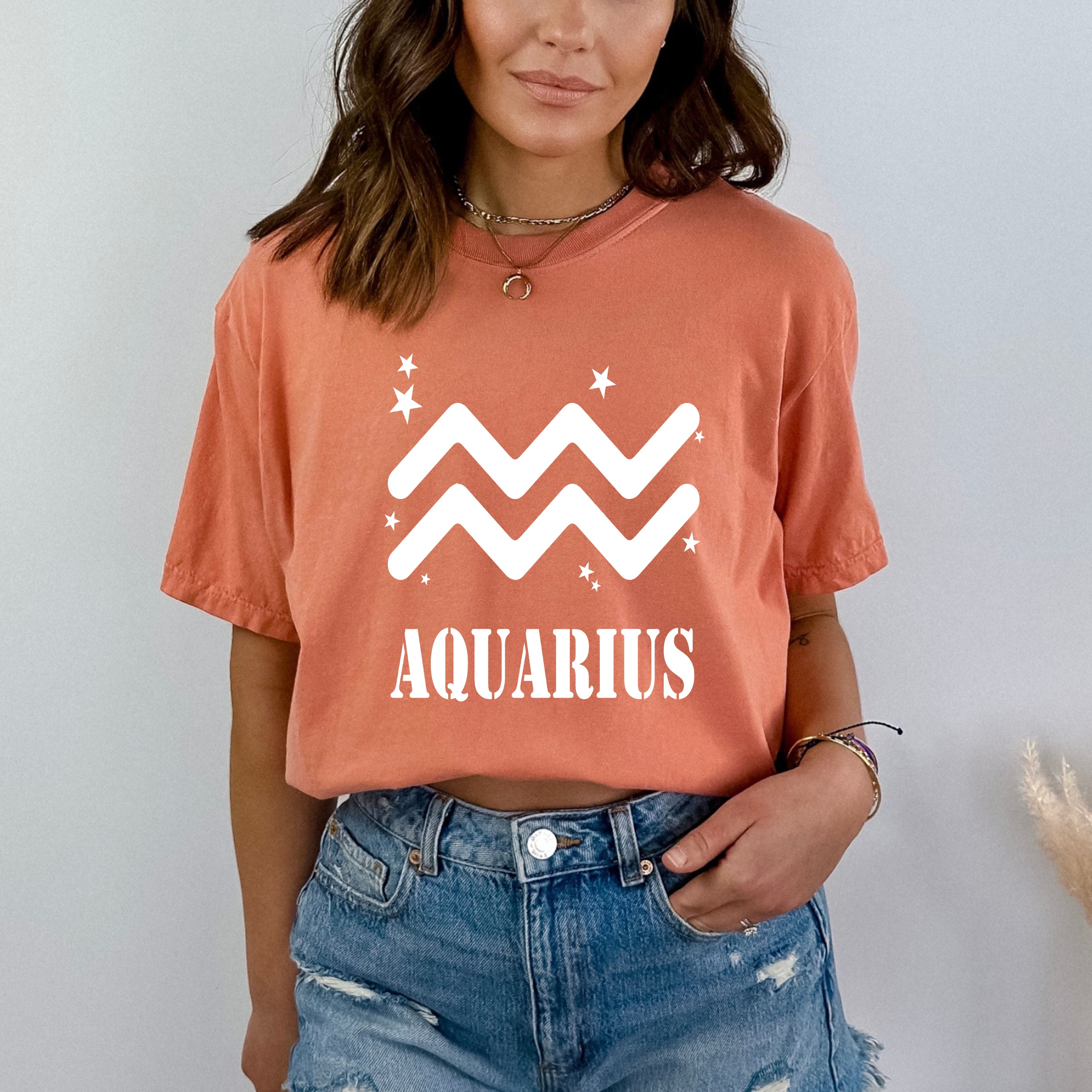 Aquarius Astrological -Bella Canvas T-Shirt