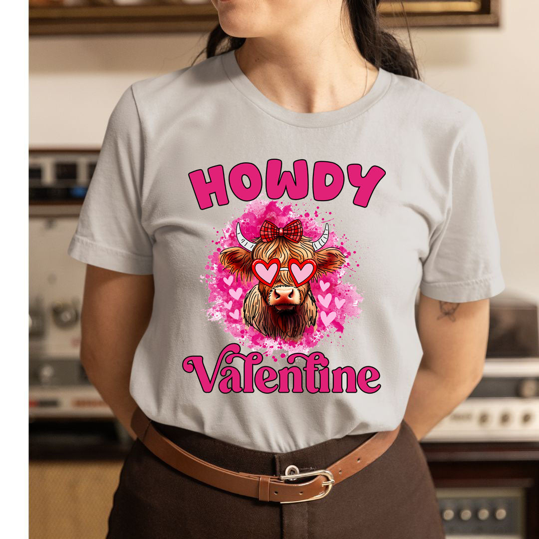 Howdy Valentine  - Unisex T-Shirt
