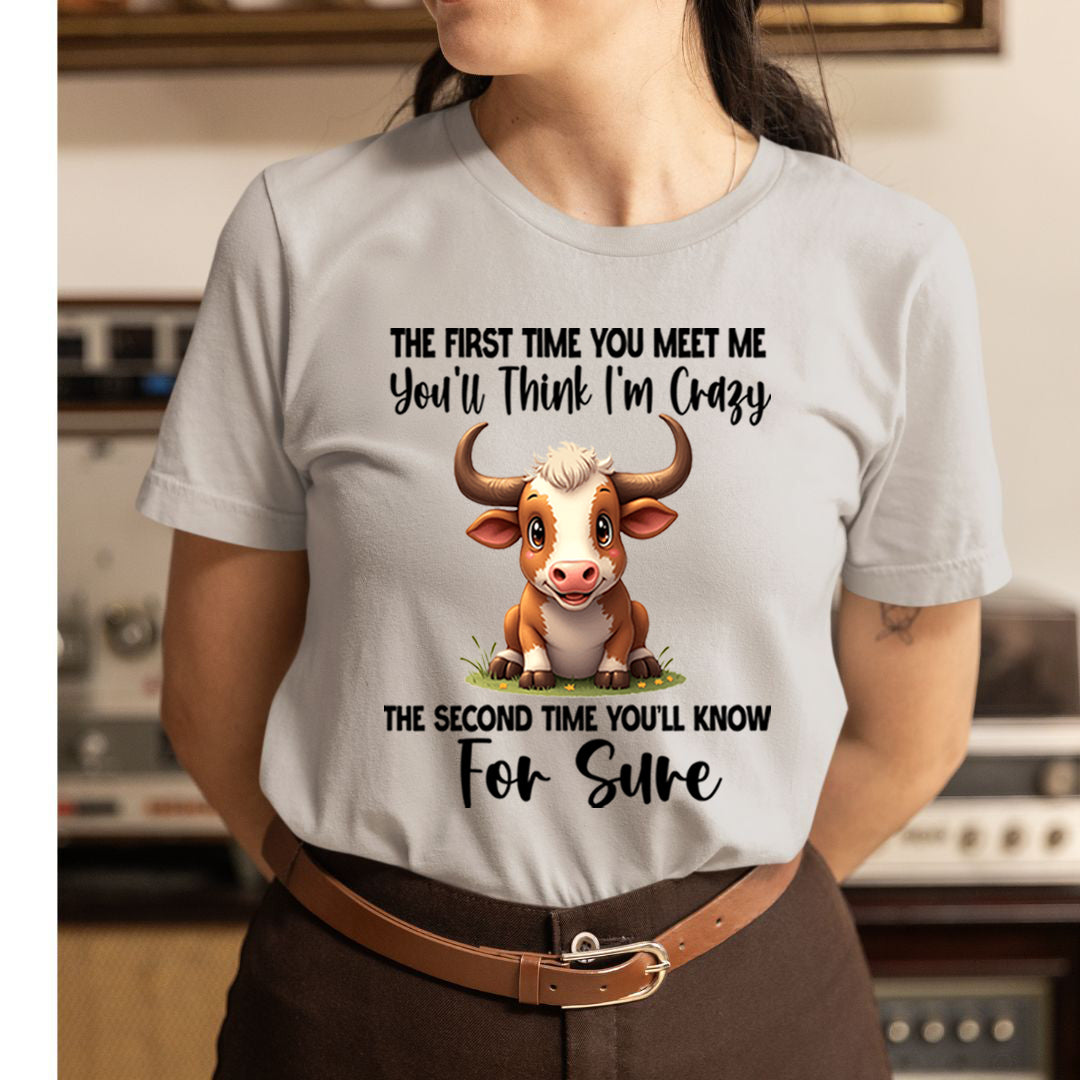 You'll Think I'm Crazy For Sure - Unisex T-Shirt