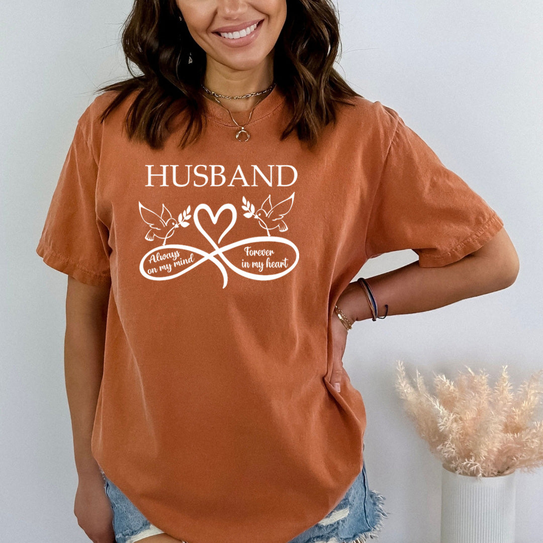 Husband Forever In My Heart - Bella Canvas