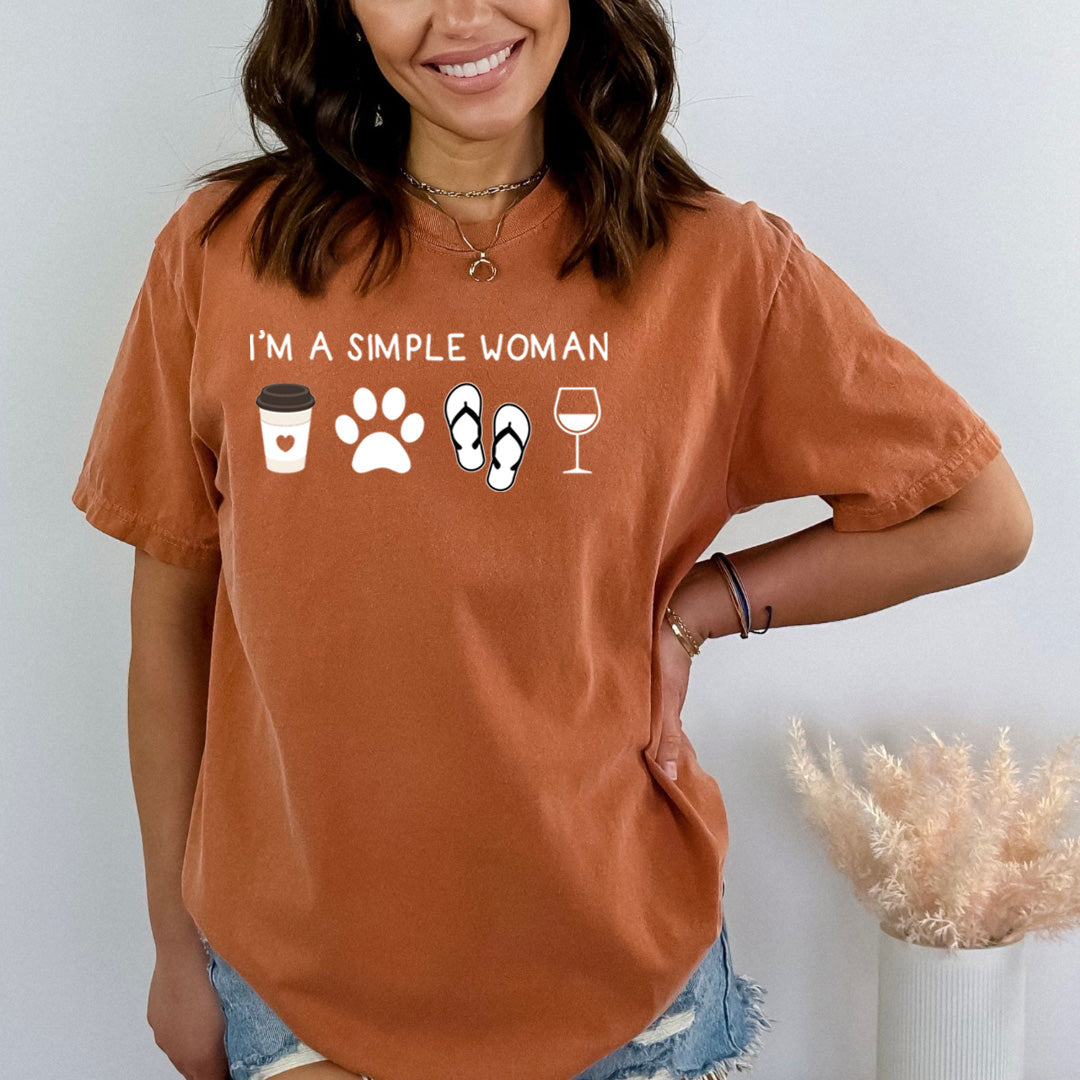 I'm A Simple Woman - Bella Canvas