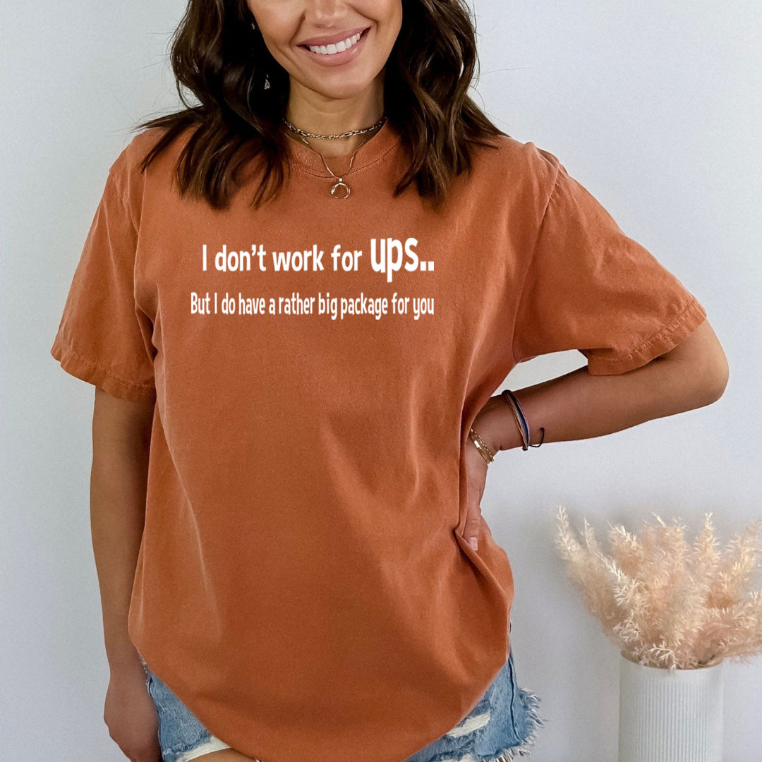 I don't Work For UPS - Bella Canvas