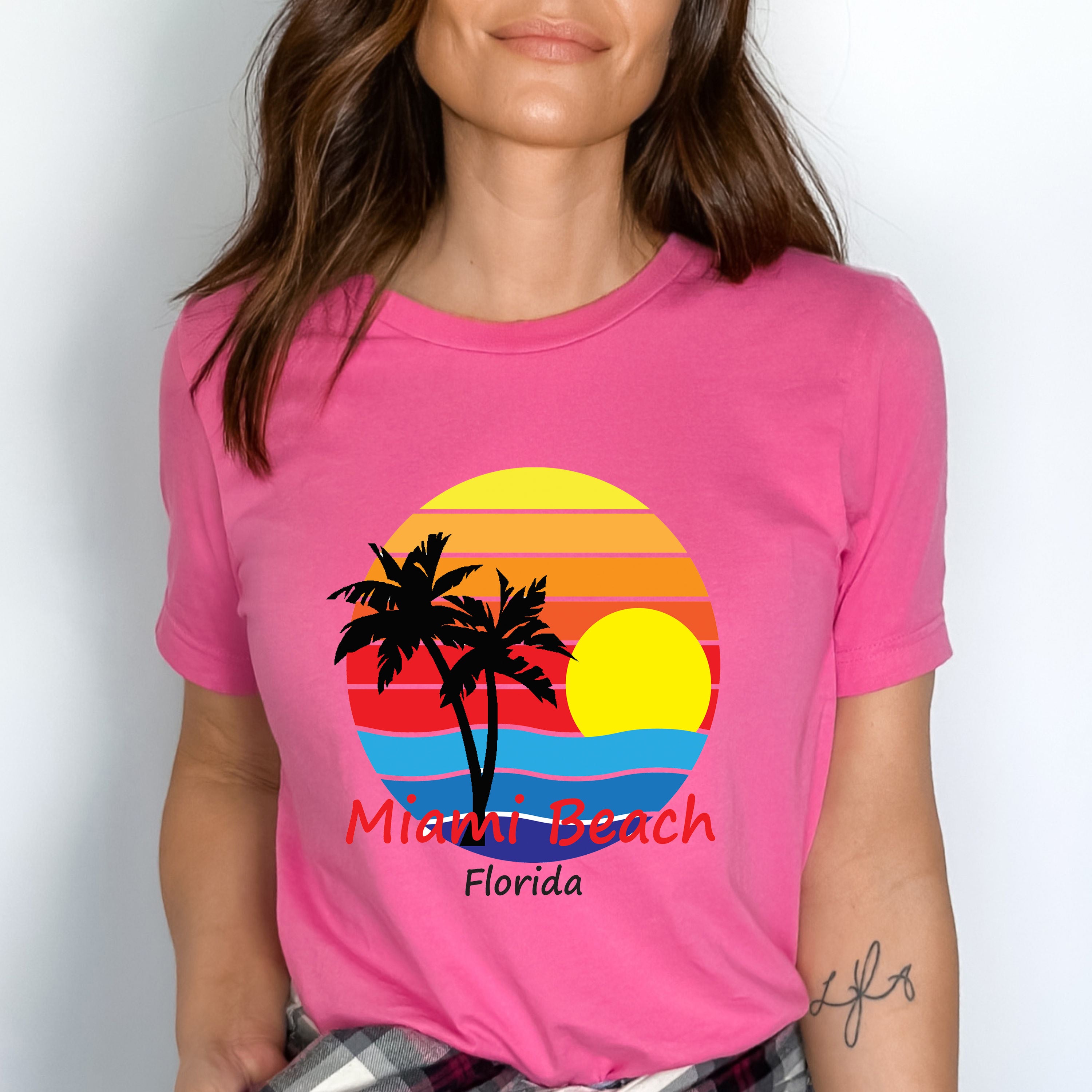"Miami Beach Florida",T-Shirt.