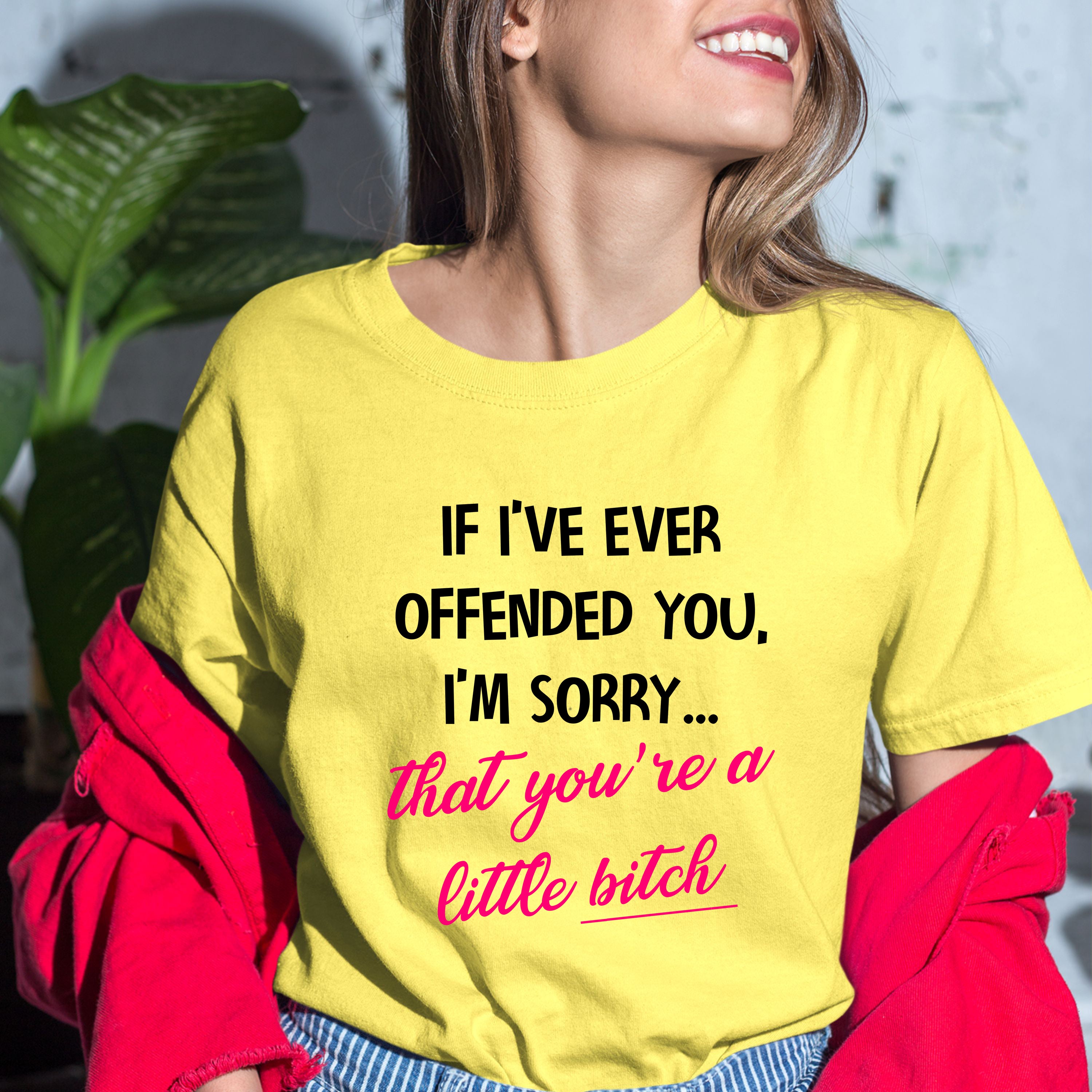 "IF I'VE EVER OFFENDED YOU"- Bella Canvas T-Shirt