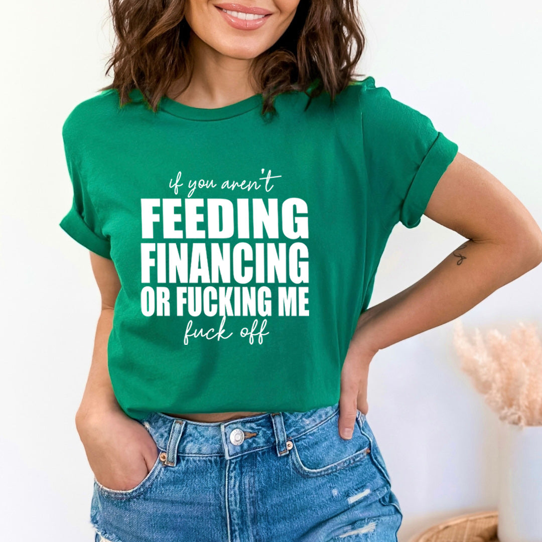 If You Aren't Feeding Financing - Bella Canvas