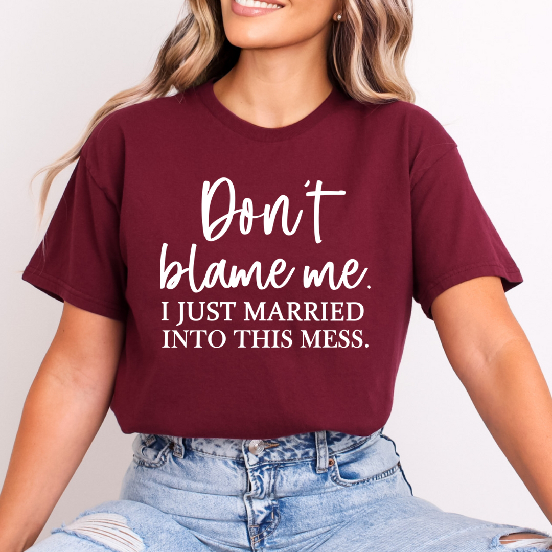 Don't Blame Me - Bella Canvas