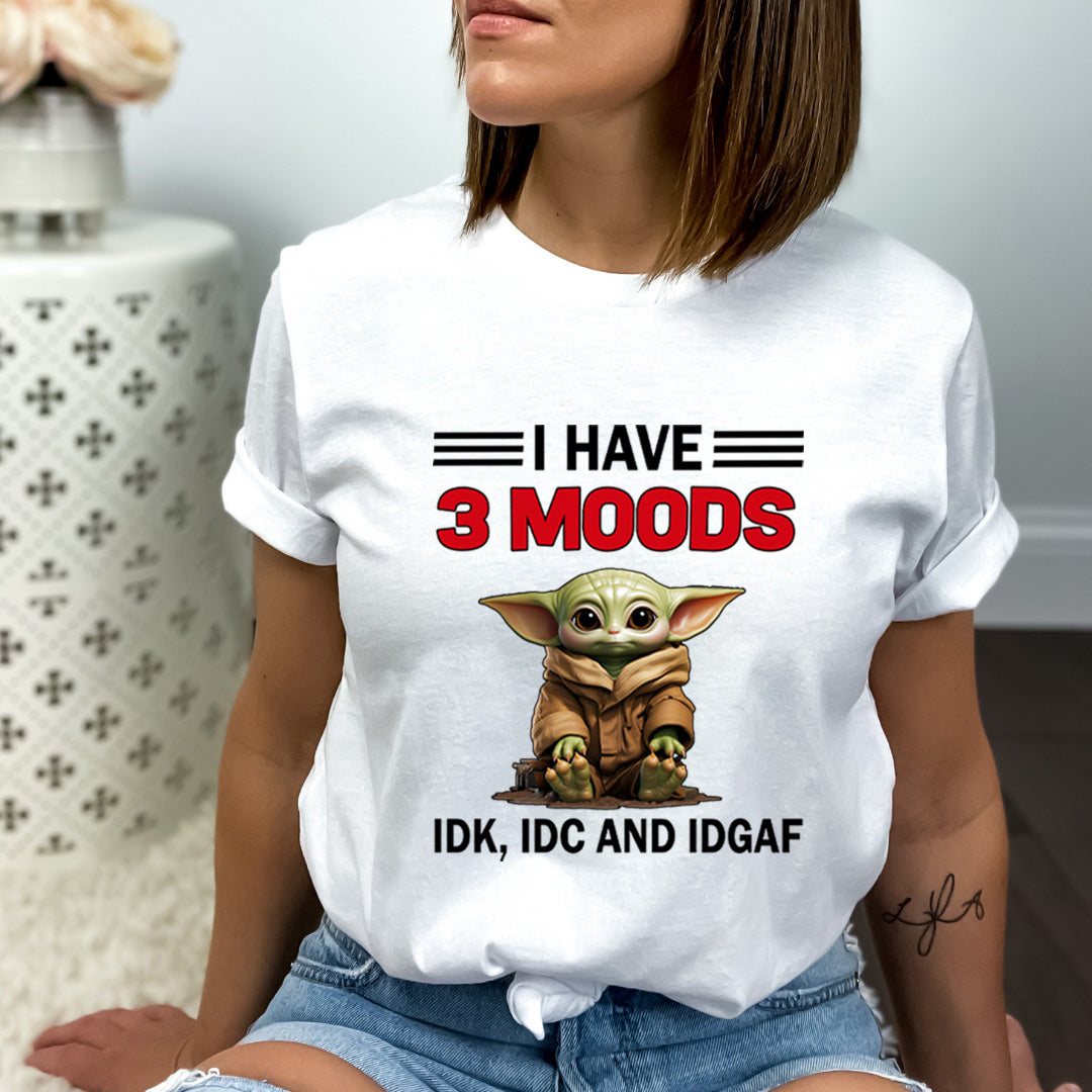 I Have 3 Moods - Bella Canvas