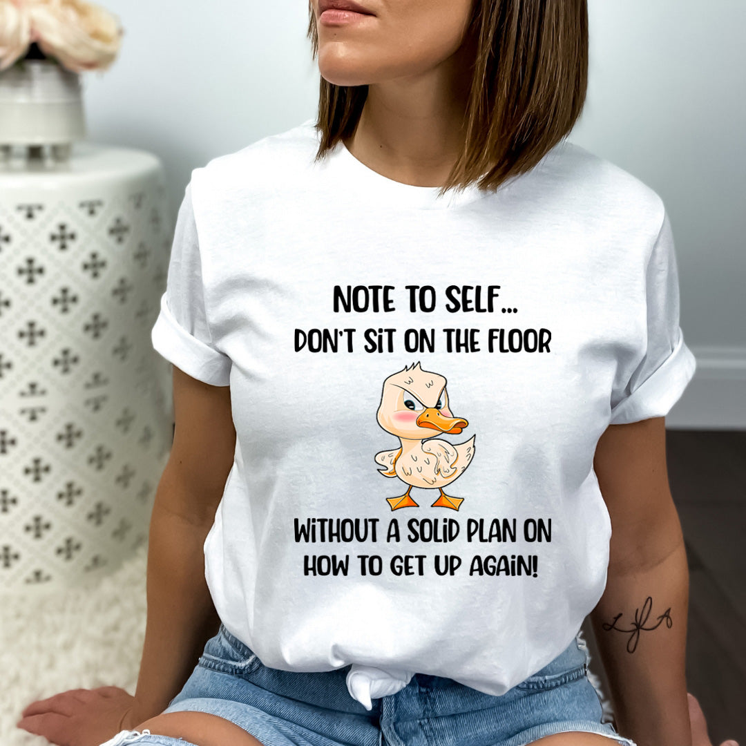 Don't Sit On The Floor - Bella Canvas