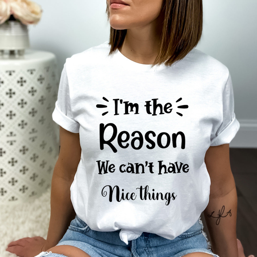 We Can't Have Nice Things - Bella Canvas