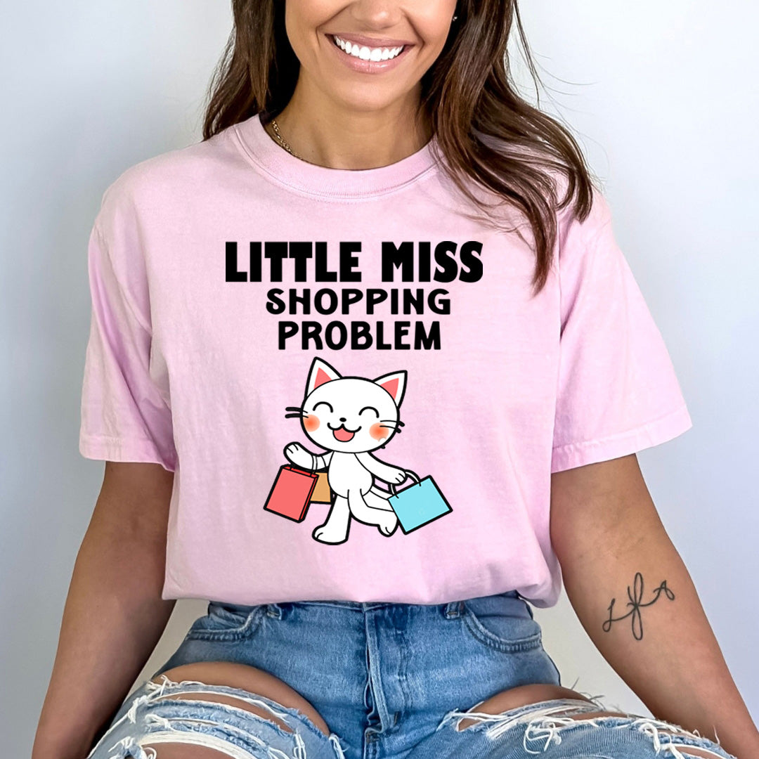 Little Miss Shopping Problem - Bella canvas