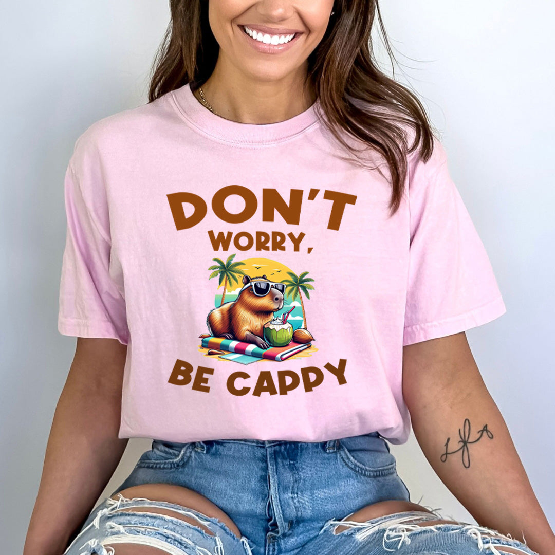 Don't Worry Be Cappy - Bella Canvas