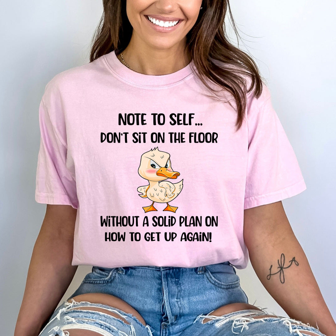 Don't Sit On The Floor - Bella Canvas