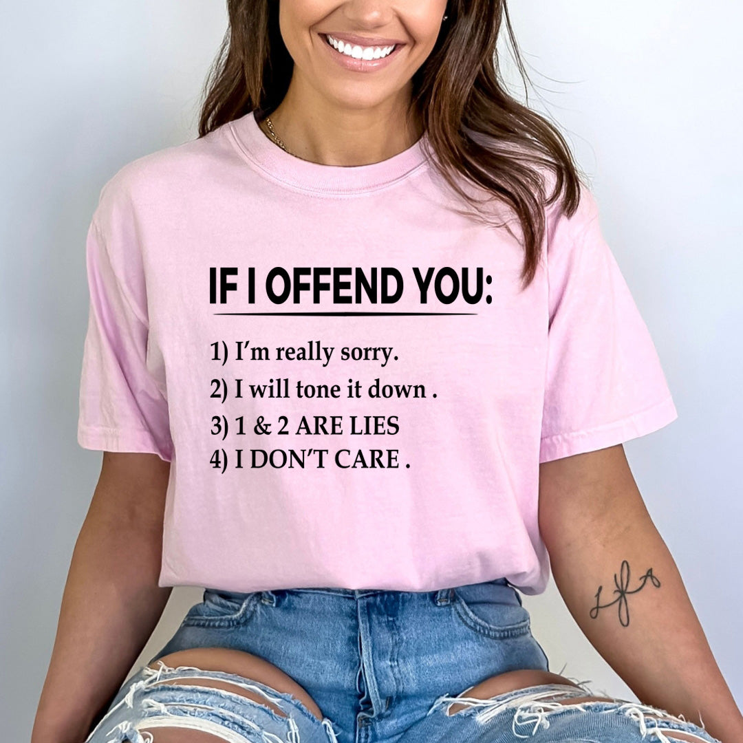 If I Offend You - Bella Canvas