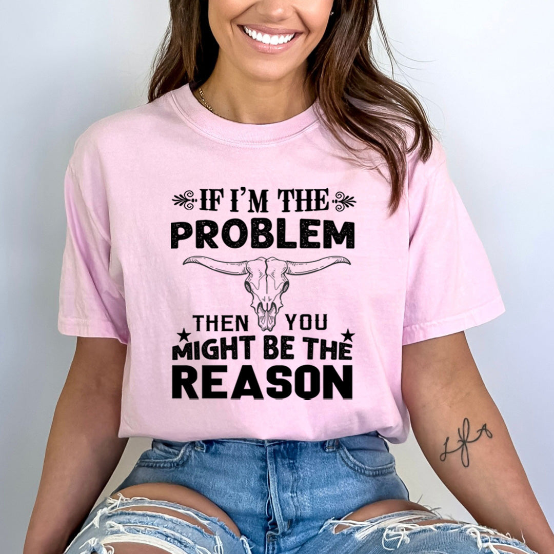 If I'm The Problem - Bella Canvas