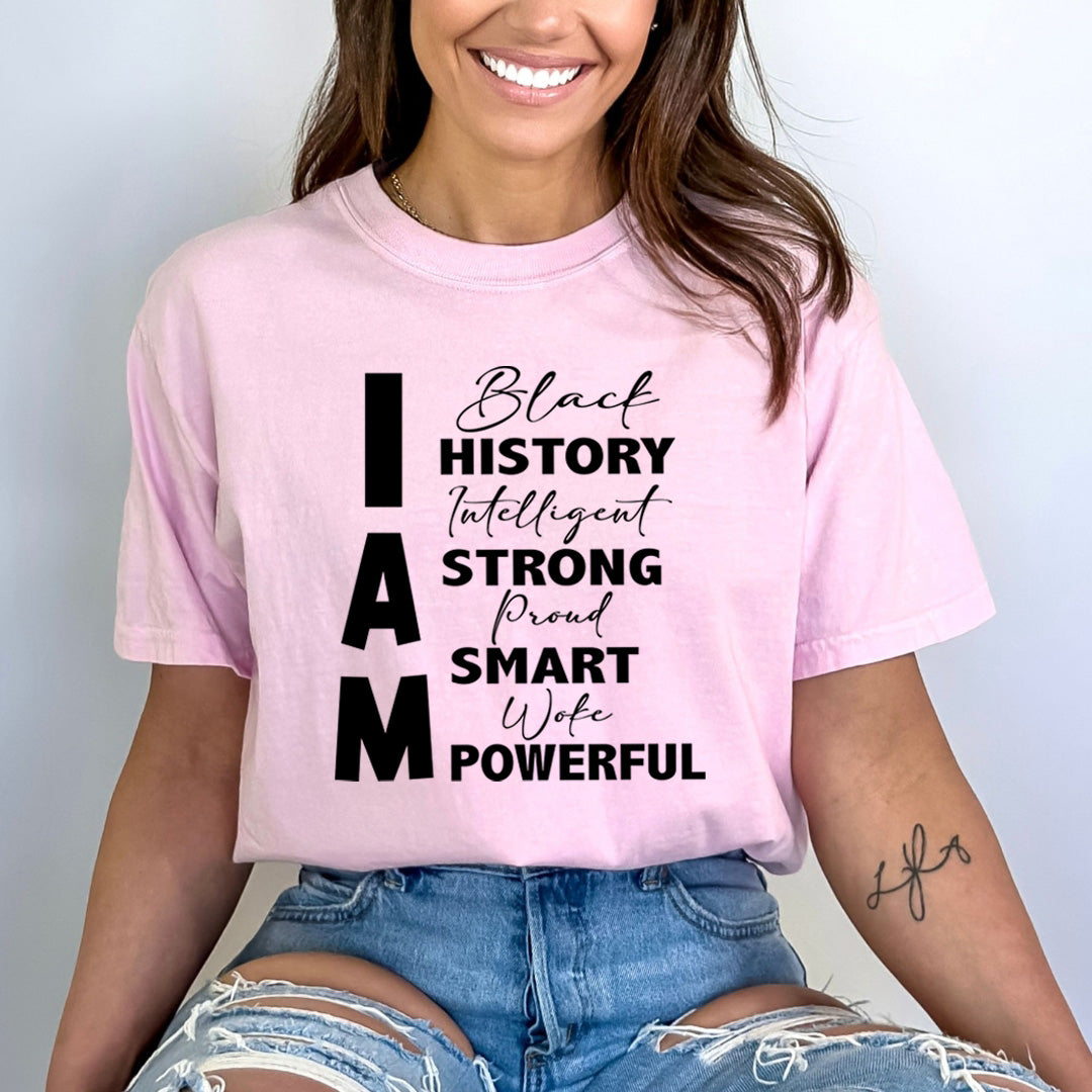 I Am Black History - Bella Canvas