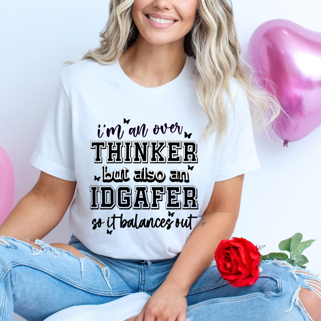 I'm An Over Thinker - Bella Canvas