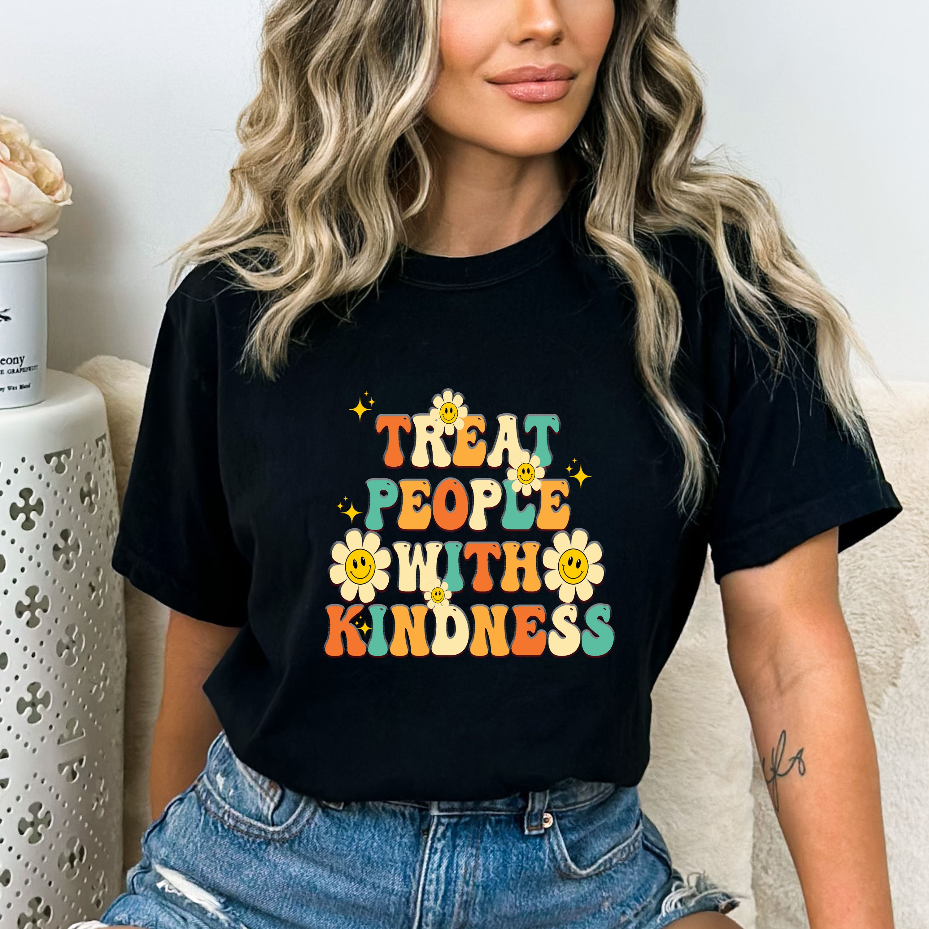 Treat People With Kindness - Bella canvas