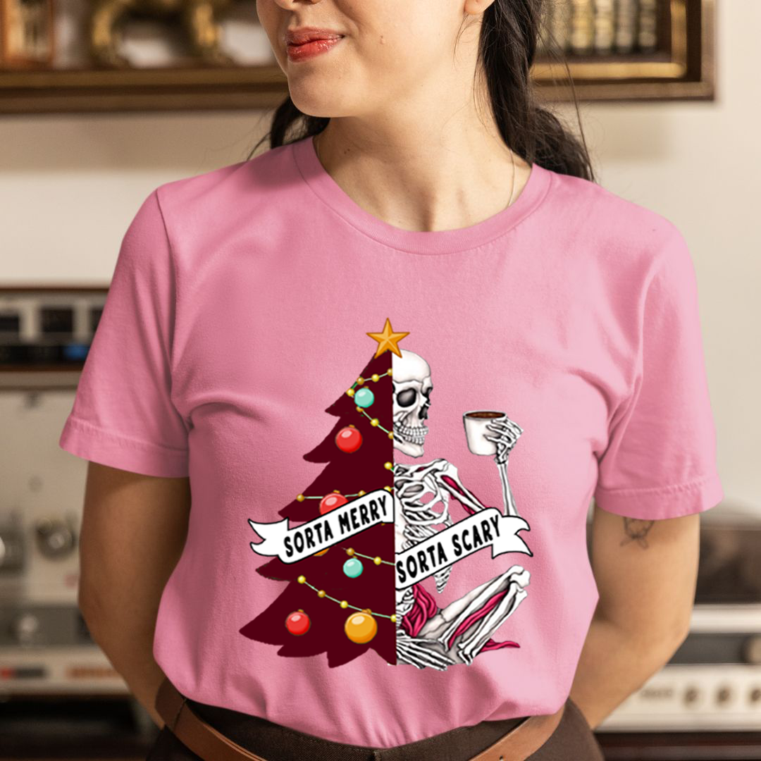 Sorta Merry Sorta Scary - Unisex T-Shirt