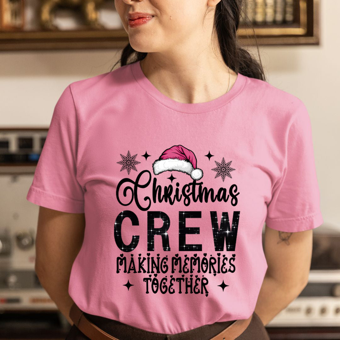 Christmas Crew Making Memories Together - Unisex T-Shirt