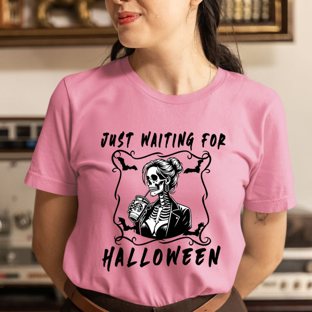 Just Waiting For Halloween - Unisex T-Shirt