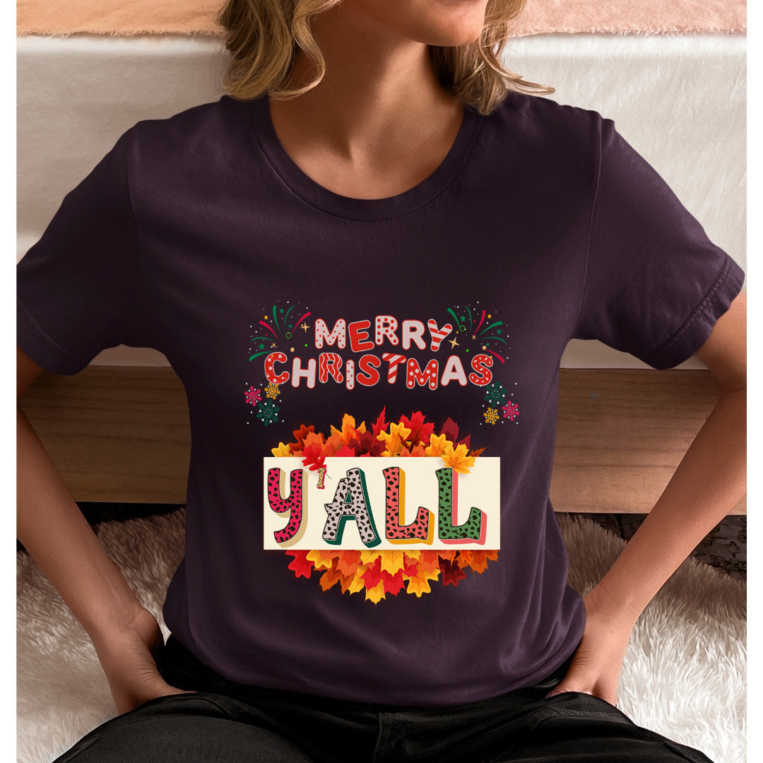 Merry Christmas Y'all - Unisex T-Shirt