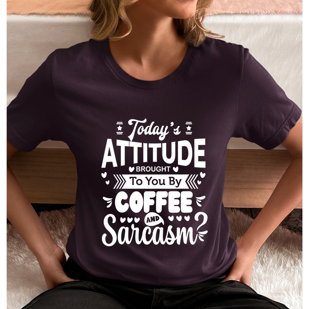 Coffee And Sarcasm - Unisex T-Shirt