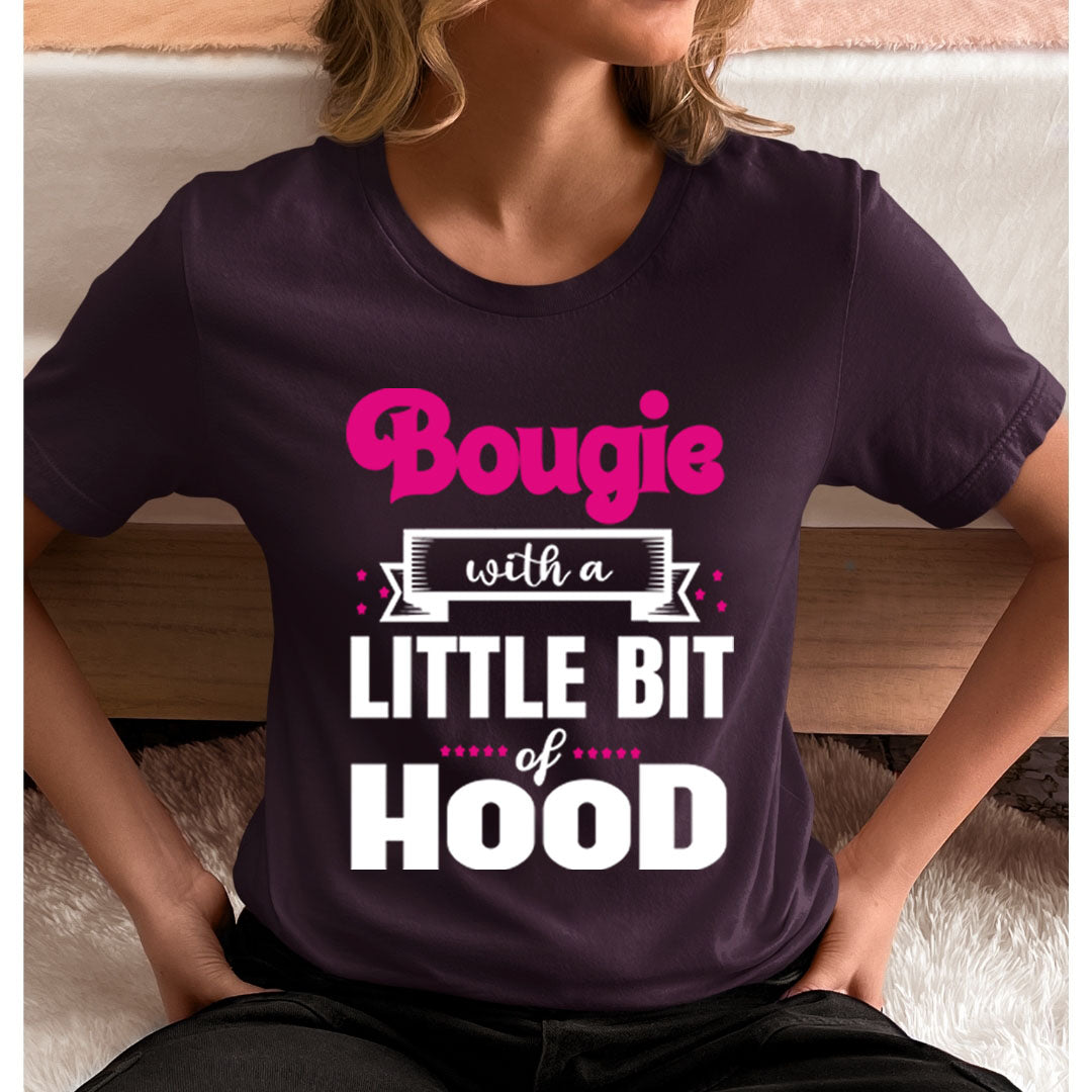 Bougie With A Little Bit Of Hood - Unisex T-Shirt