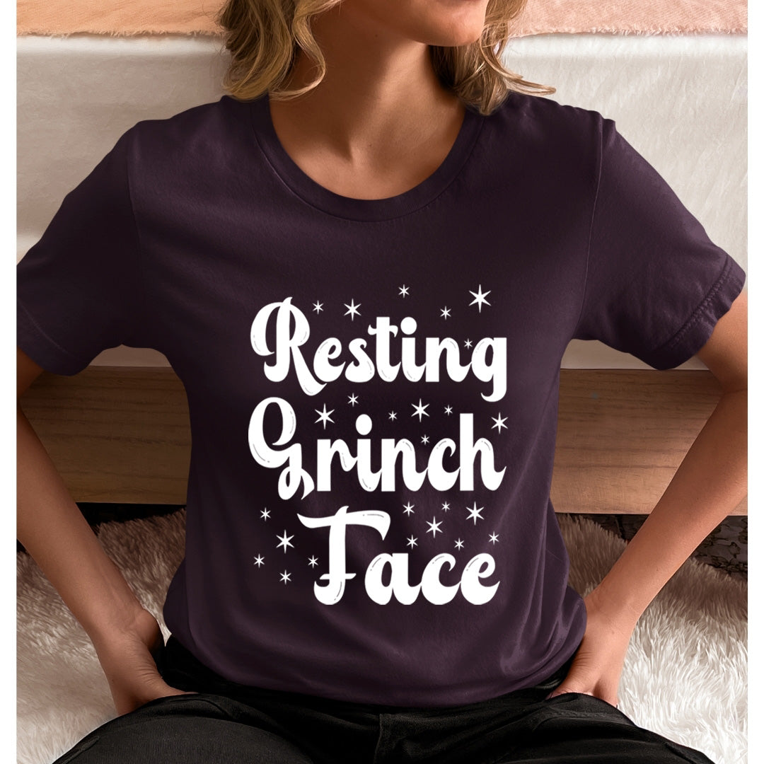 Resting Grinch Face - Unisex T-Shirt