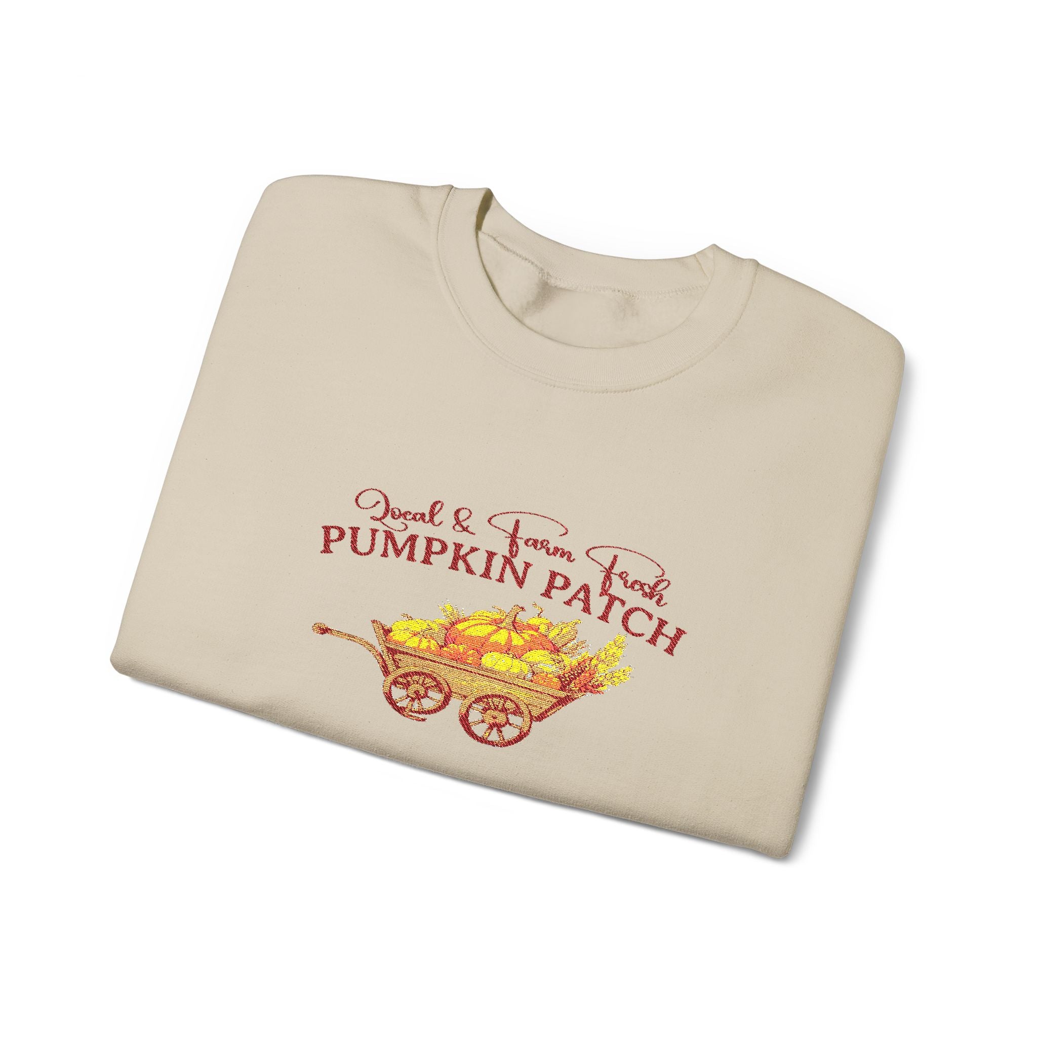 Pumpkin Patch - Embroidery Design (Sweatshirt & Hoodie)