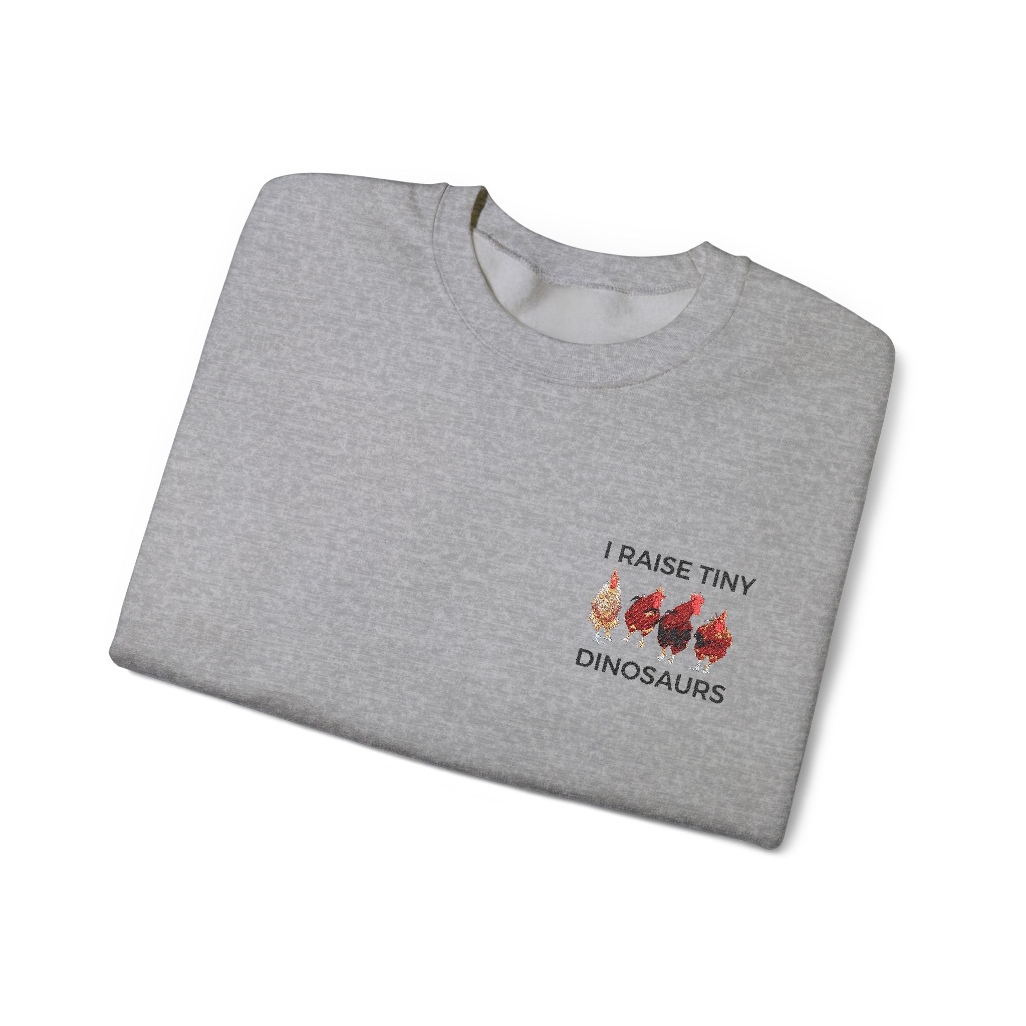 I Raise Tiny Dinosaurs - Embroidery Design (Sweatshirt & Hoodie)