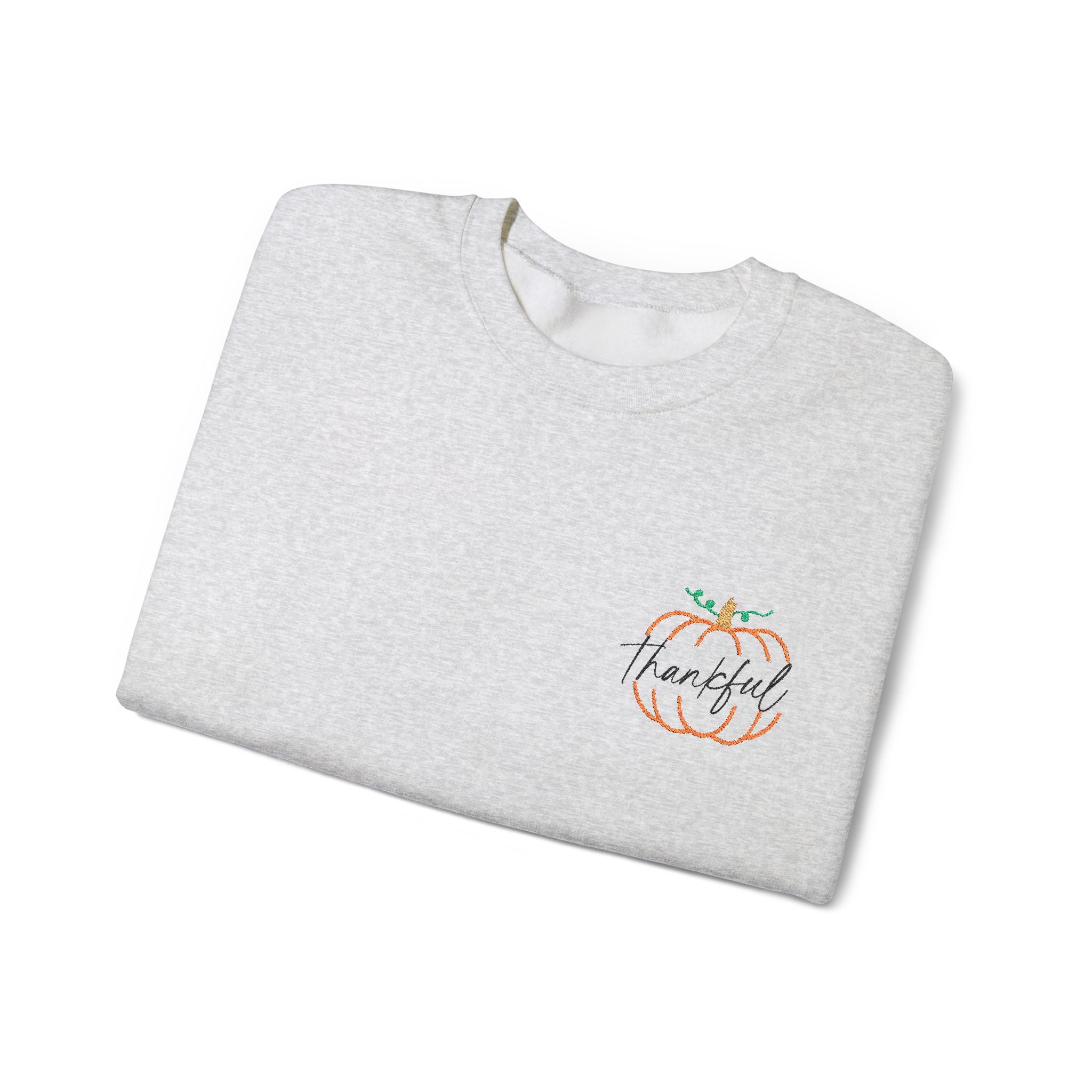 Thankful - Embroidery Design (Sweatshirt & Hoodie)