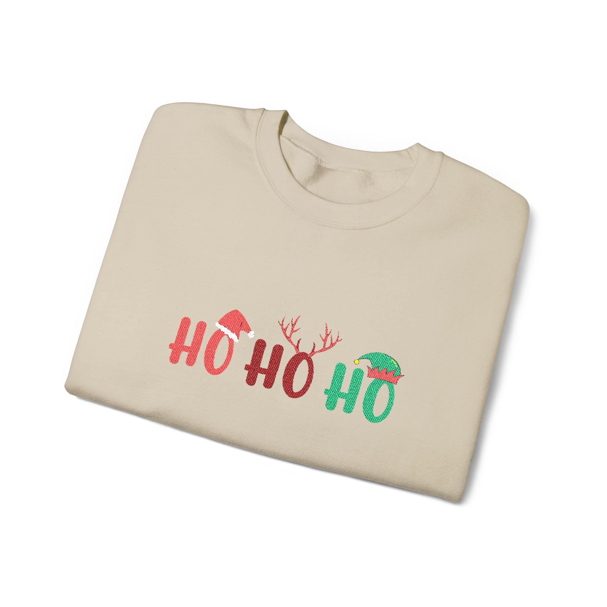 Ho Ho Ho - Embroidery Design (Sweatshirt & Hoodie)