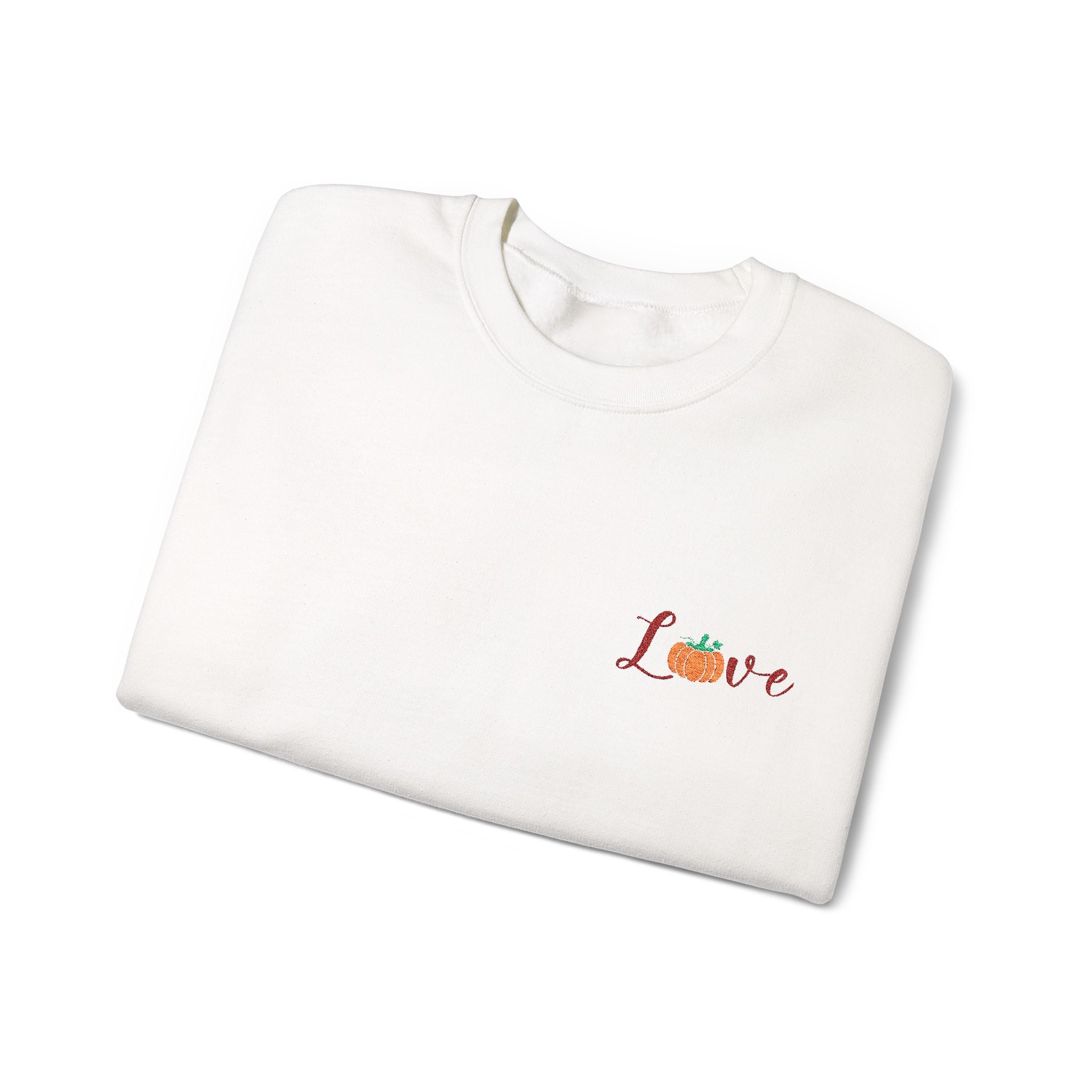 Love Pumpkin - Embroidery Design (Sweatshirt & Hoodie)