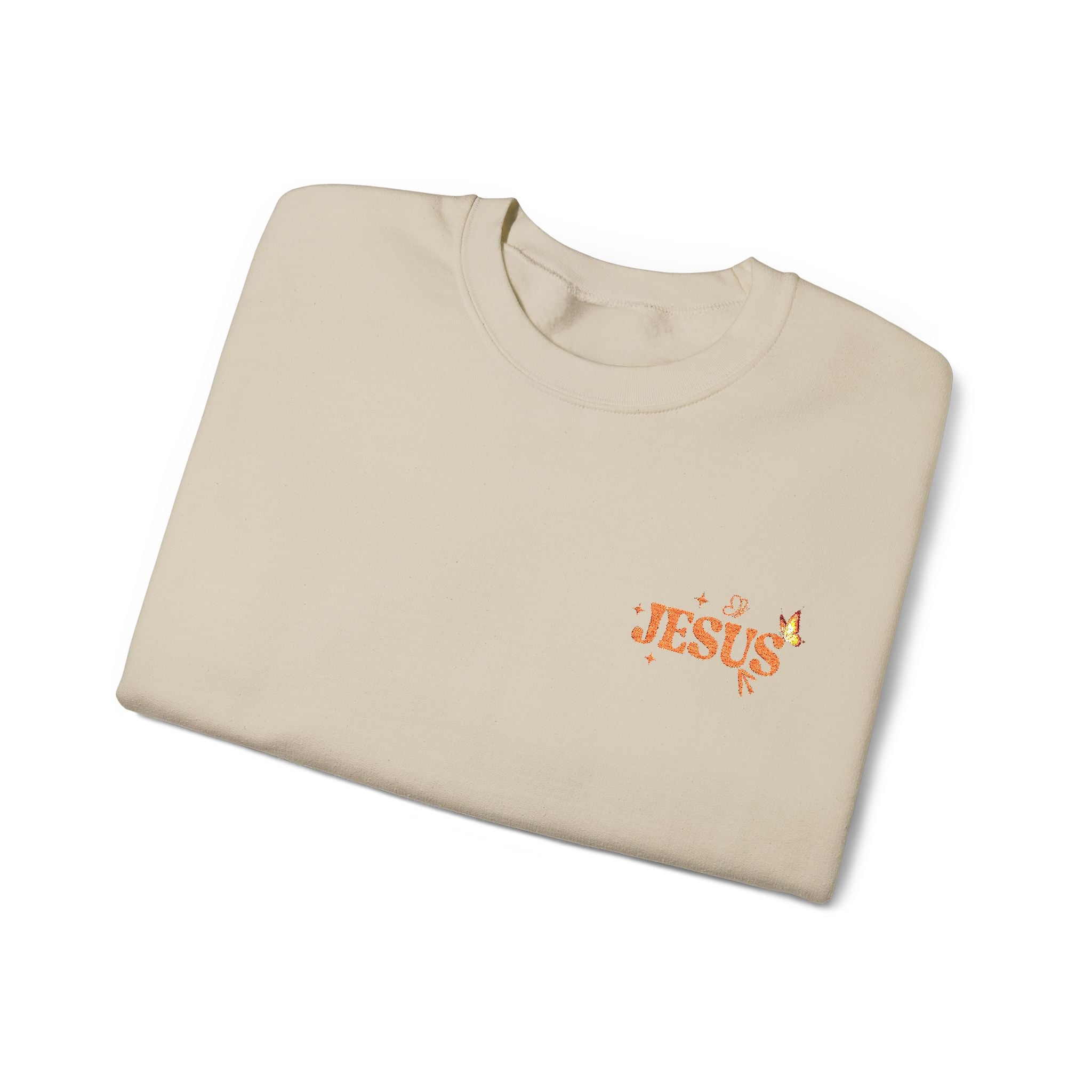 Jesus - Embroidery Design (Sweatshirt & Hoodie)