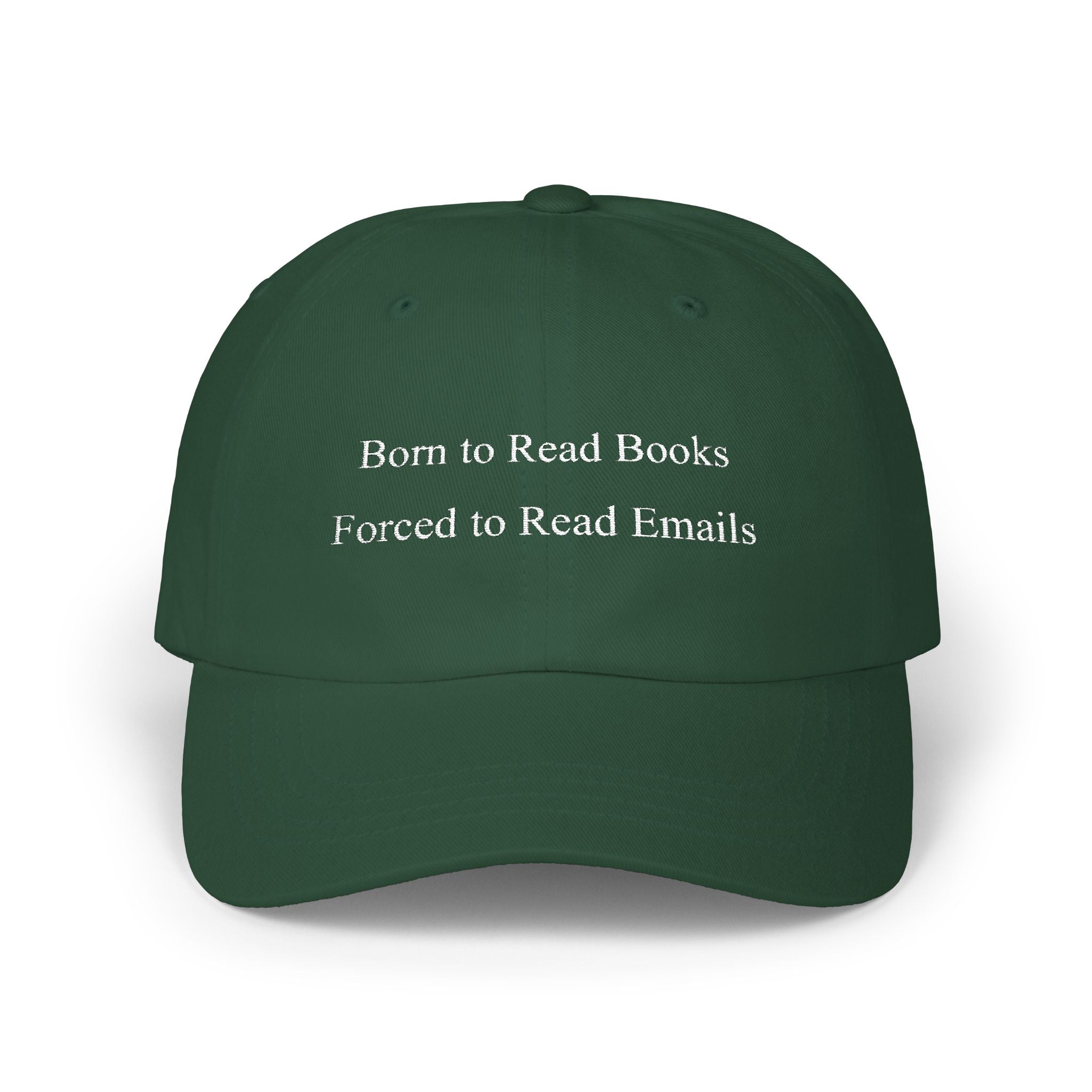 Born To Read Books - Embroidery Design (Cap)