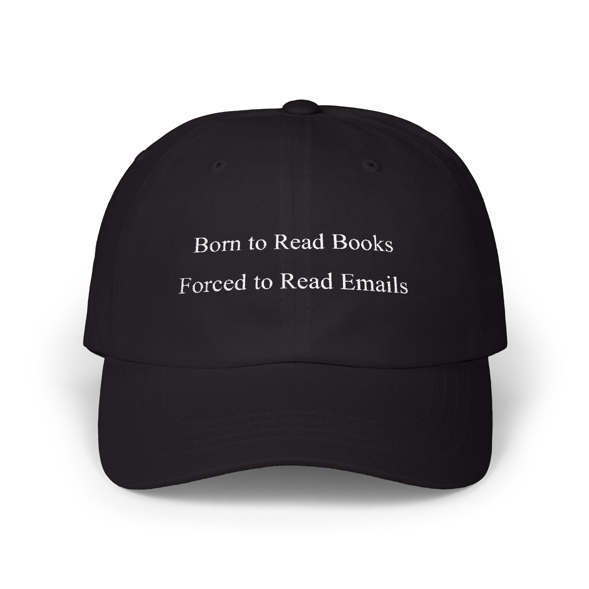 Born To Read Books - Embroidery Design (Cap)
