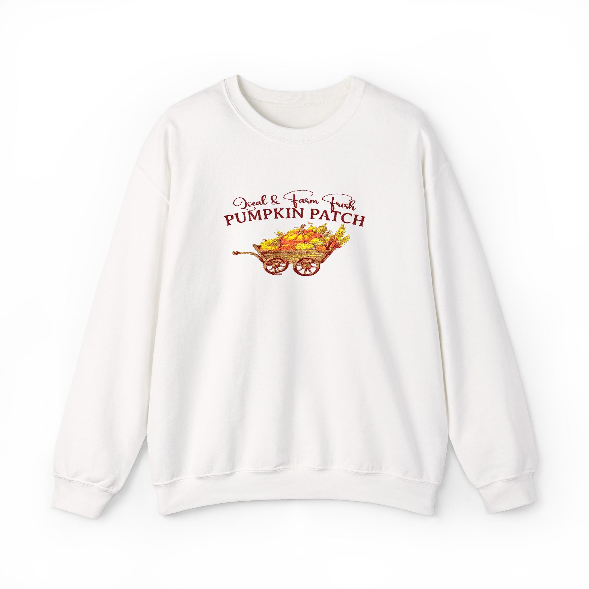 Pumpkin Patch - Embroidery Design (Sweatshirt & Hoodie)