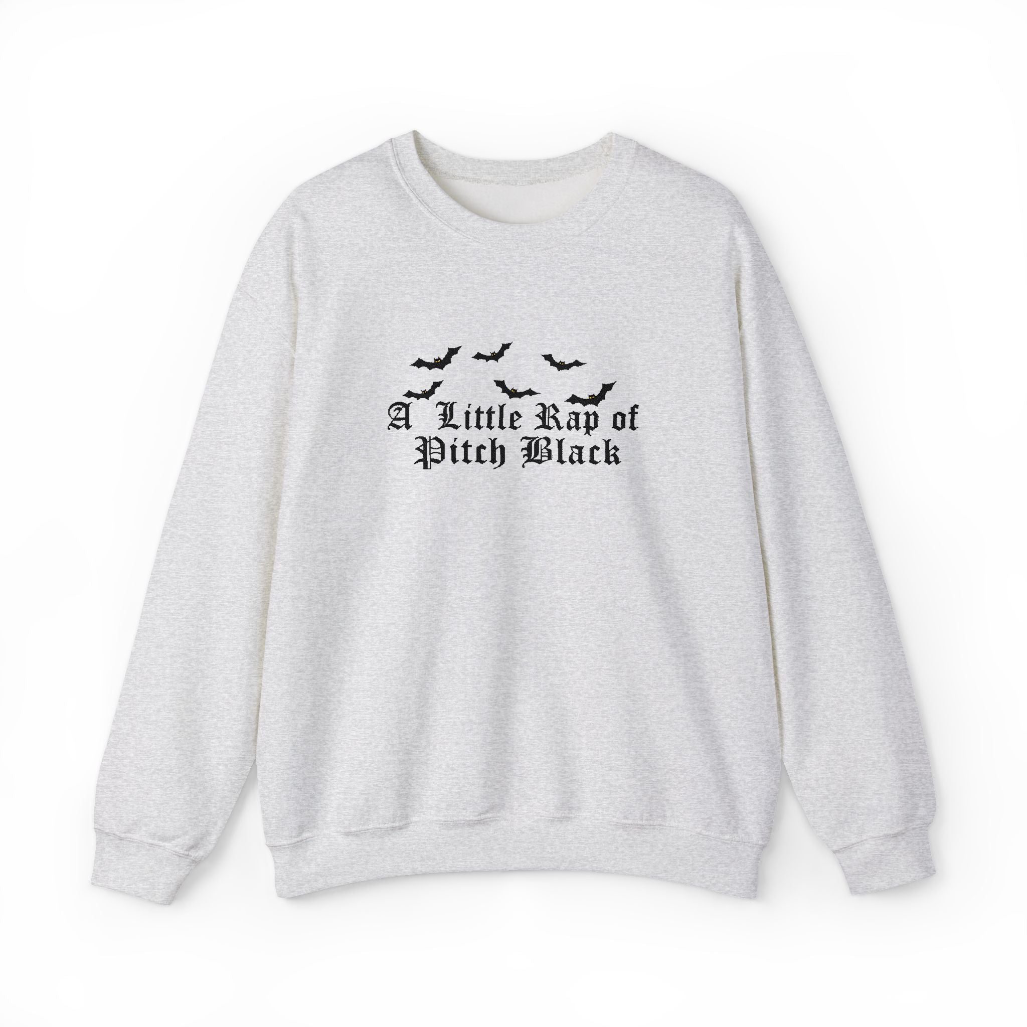 A Little Rap Of Pitch Black - Embroidery Design (Sweatshirt & Hoodie)